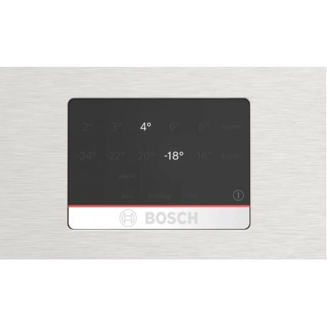 BOSCH KGN56XIER Ελεύθερος Ψυγειοκαταψύκτης 193x70cm Brushed steel anti-fingerprint